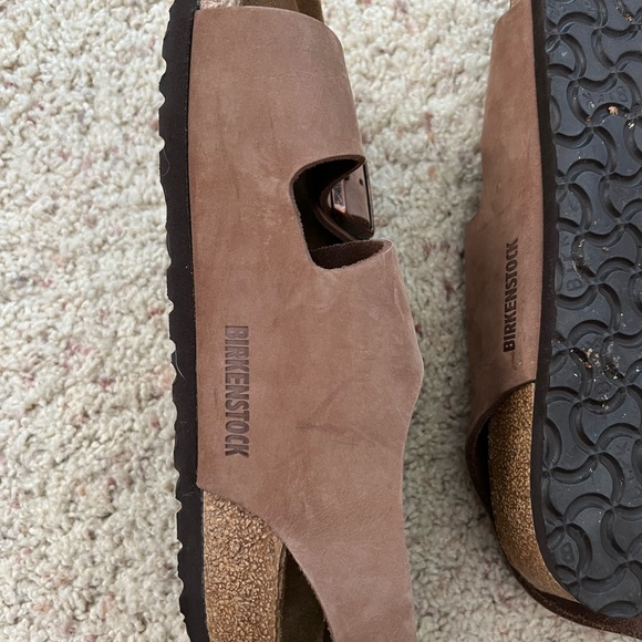 Birkenstock Tan Sandals with Contoured Footbed - Picture 5 of 5